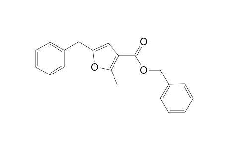 2-Methyl-5-(phenylmethyl)-3-furancarboxylic acid benzylester