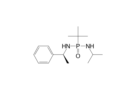 Phosphonic diamide, P-(1,1-dimethylethyl)-N-(1-methylethyl)-N'-(1-phenylethyl)-, [R-(R*,S*)]-