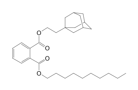 Phthalic acid, 2-(1-adamantyl)ethyl decyl ester