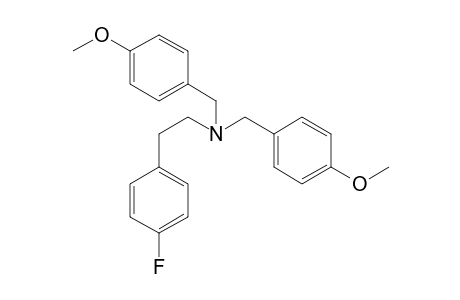 N,N-Bis(4-methoxybenzyl)-4-fluorophenethylamine