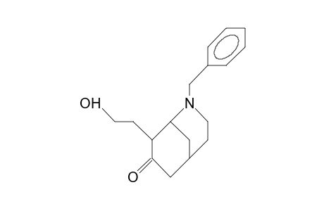 2-Benzyl-8-(2-hydroxyethyl)-2-azabicyclo[3.3.1]nonan-7-one