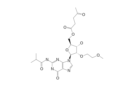 N-ISOBUTYRYL-5'-O-LEVULINYL-2'-O-(2-METHOXYETHYL)-GUANOSINE