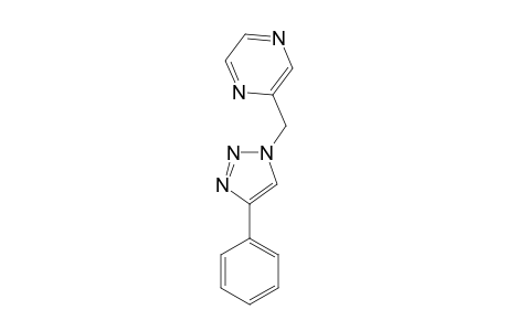 2-[(4-PHENYL-1H-1,2,3-TRIAZOL-1-YL)-METHYL]-PYRAZINE