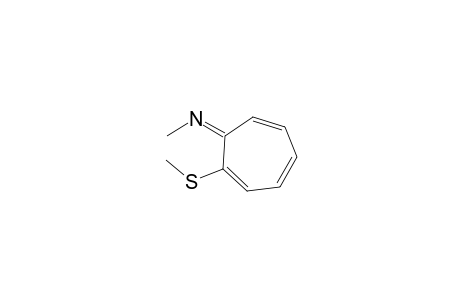 2-Methylthio-N-methyltroponimine