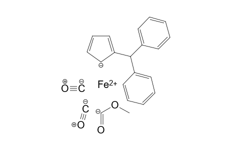 Dicarbonyl[eta5-(diphenylmethyl)cyclopentadienyl](methoxycarbonyl)iron