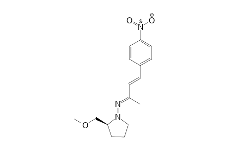 (+)-(2S)-2-(Methoxymethyl)-N-[(1E,2E)-1-methyl-3-(4-nitrophenyl)prop-2-enylidene]pyrrolidin-1-amine