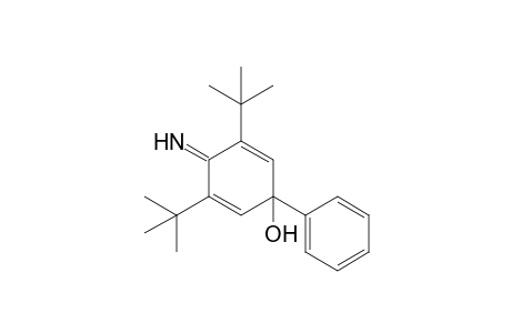 3,5-ditert-butyl-4-imino-1-phenyl-1-cyclohexa-2,5-dienol