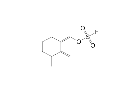 E-1-METHYL-2-METHYLENE-3-(1-FLUOROSULPHONATOETHYLIDENE)CYCLOHEXANE