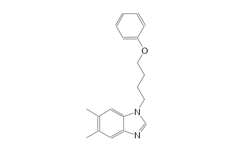 1H-benzimidazole, 5,6-dimethyl-1-(4-phenoxybutyl)-