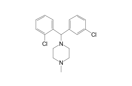 1-[.alpha.-(2-Chlorophenyl)-3-chlorobenzyl]-4-methylpiperazine