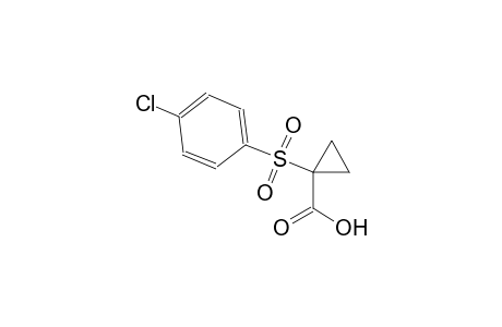 1-[(4-chlorophenyl)sulfonyl]cyclopropanecarboxylic acid