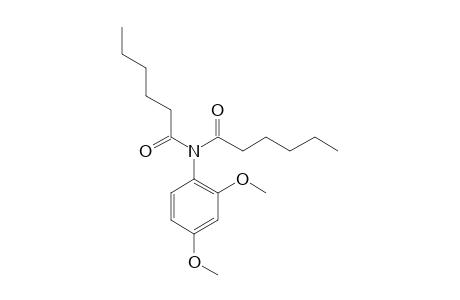 Hexanamide, N-hexanoyl-N-(2,4-dimethoxyphenyl)-