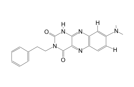 8-(dimethylamino)-3-(2-phenylethyl)benzo[g]pteridine-2,4(1H,3H)-dione