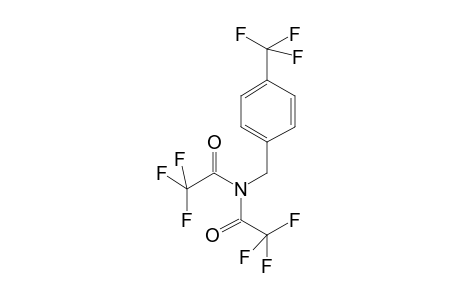 4-(Trifluoromethyl)benzylamine, N,N-bis-trifluoroacetyl-