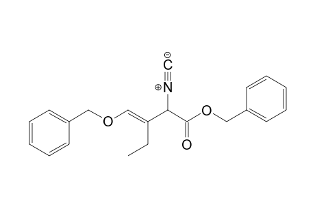 Benzyl (E)-4-Benzyloxy-3-ethyl-2-isocyano-3-butenoate