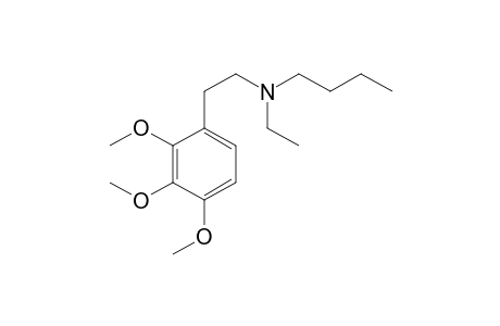 N-Butyl-N-ethyl-2,3,4-trimethoxyphenethylamine