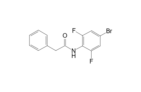 Acetamide, 2-phenyl-N-(4-bromo-2,6-difluorophenyl)-