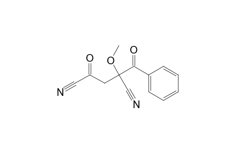 2-Methoxy-2-benzoyl-4-oxopentane-1,5-dinitrile