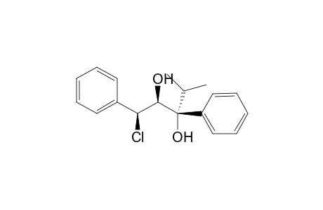 (1S,2S,3R)-1-chloranyl-4-methyl-1,3-diphenyl-pentane-2,3-diol