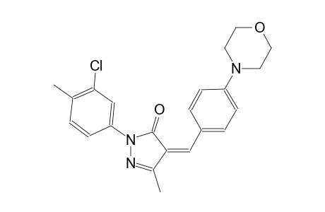 3H-pyrazol-3-one, 2-(3-chloro-4-methylphenyl)-2,4-dihydro-5-methyl-4-[[4-(4-morpholinyl)phenyl]methylene]-, (4Z)-