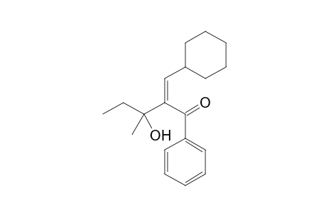 (Z)-2-Cyclohexylmethylene-3-hydroxy-3-methyl-1-phenylpentan-1-one