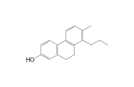 2-Hydroxy-7-methyl-8-propyl-9,10-dihydrophenanthrene