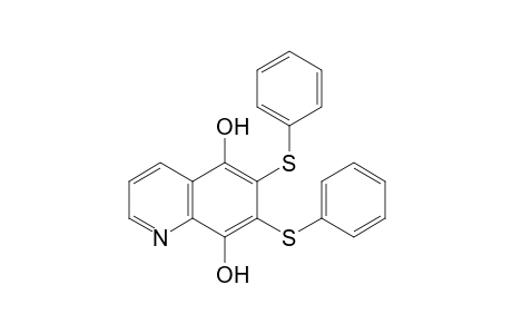 6,7-bis(phenylthio)-5,8-quinolinediol