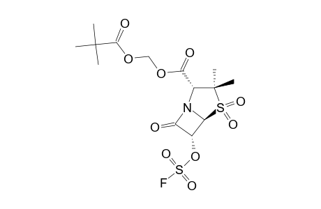 (PIVALOYLOXY)-METHYL-6-ALPHA-[(FLUOROSULFONYL)-OXY]-PENICILLANATE-SULFONE