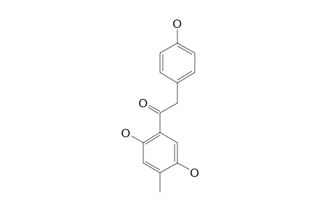 1-(2,5-DIHYDROXY-4-METHYLPHENYL)-2-(4'-HYDROXYPHENYL)-ETHANONE