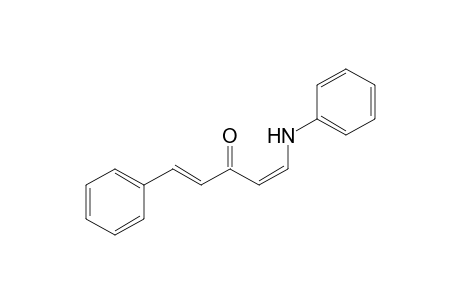 (1Z,4E)-1-Anilino-5-phenylpenta-1,4-dien-3-one