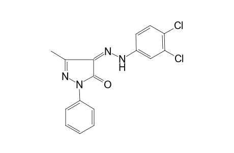 (4Z)-3-Methyl-1-phenyl-1H-pyrazole-4,5-dione 4-[(3,4-dichlorophenyl)hydrazone]