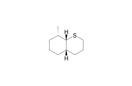 8a-Methyl-cis-1-thiadecalin