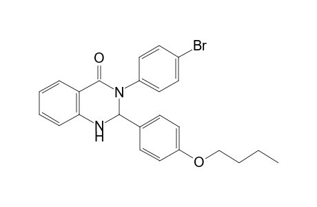 3-(4-Bromo-phenyl)-2-(4-butoxy-phenyl)-2,3-dihydro-1H-quinazolin-4-one