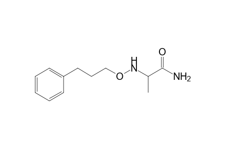 N-[1'-(Aminocarbonyl)ethyl]-(3"-phenylpropoxy)amine