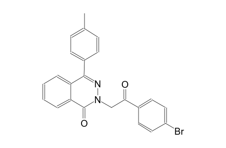 2-[2-(4-bromophenyl)-2-oxoethyl]-4-(4-methylphenyl)-1(2H)-phthalazinone