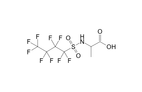 2-(1,1,2,2,3,3,4,4,4-nonafluorobutylsulfonylamino)propanoic acid