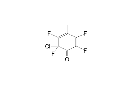 2-CHLORO-4-METHYLPERFLUOROCYCLOHEXA-3,5-DIEN-1-ONE