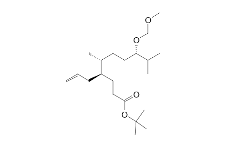 t-Butyl 4-(2'-propenyl)-8-(methoxymethoxy)-5,9-dimethyldecanoate