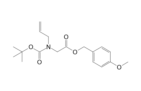 DL-N-tert-Butoxycarbonylallylglycine p-methoxybenzyl ester