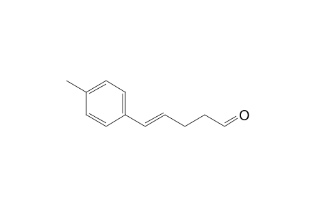 (E)-5-(4-methylphenyl)-4-pentenal