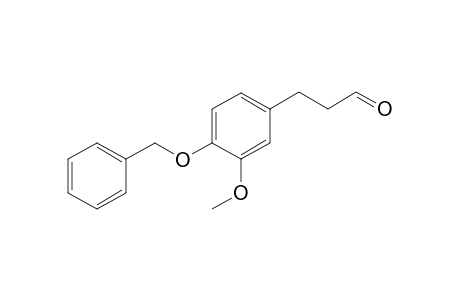 3-[4-(Benzyloxy)-3-methoxyphenyl]propanal