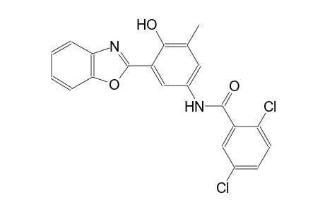 benzamide, N-[3-(2-benzoxazolyl)-4-hydroxy-5-methylphenyl]-2,5-dichloro-