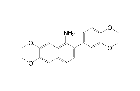 2-(3,4-Dimethoxyphenyl)-6,7-dimethoxynaphthalen-1-amine