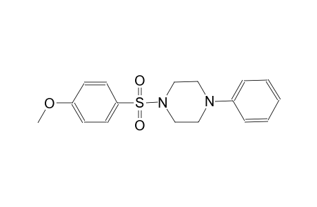 methyl 4-[(4-phenyl-1-piperazinyl)sulfonyl]phenyl ether