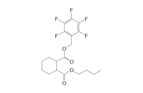 1,2-Cyclohexanedicarboxylic acid, butyl pentafluorobenzyl ester