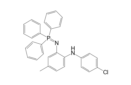 1-N-(4-Chlorophenyl)-4-methyl-2-N-(triphenyl-lambda5-phosphanylidene)benzene-1,2-diamine