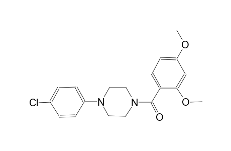 1-(4-chlorophenyl)-4-(2,4-dimethoxybenzoyl)piperazine