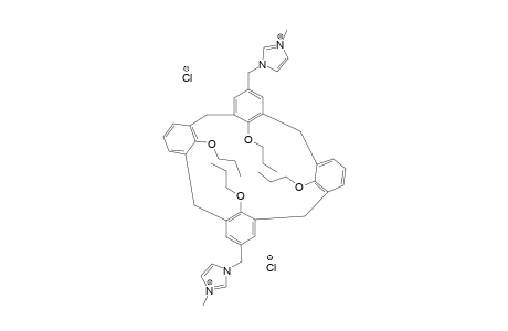 5,17-BIS-[(3-METHYLIMIDAZOL-3-IUMYL)-METHYL]-25,26,27,28-TETRAPROPOXYCALIX-[4]-ARENE-DICHLORIDE
