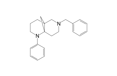 4a,8a-Methano-1,6-naphthyridine, octahydro-1-phenyl-6-(phenylmethyl)-