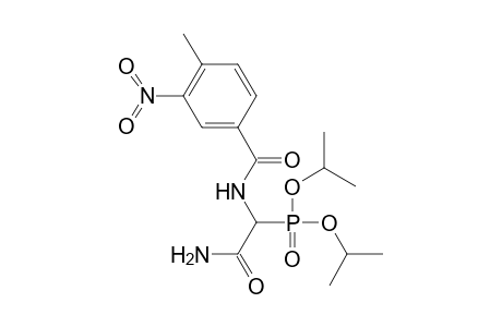 Ethylphosphonic acid, 2-amino-1-(4-methyl-3-nitrobenzoylamino)-2-oxo-, diisopropyl ester